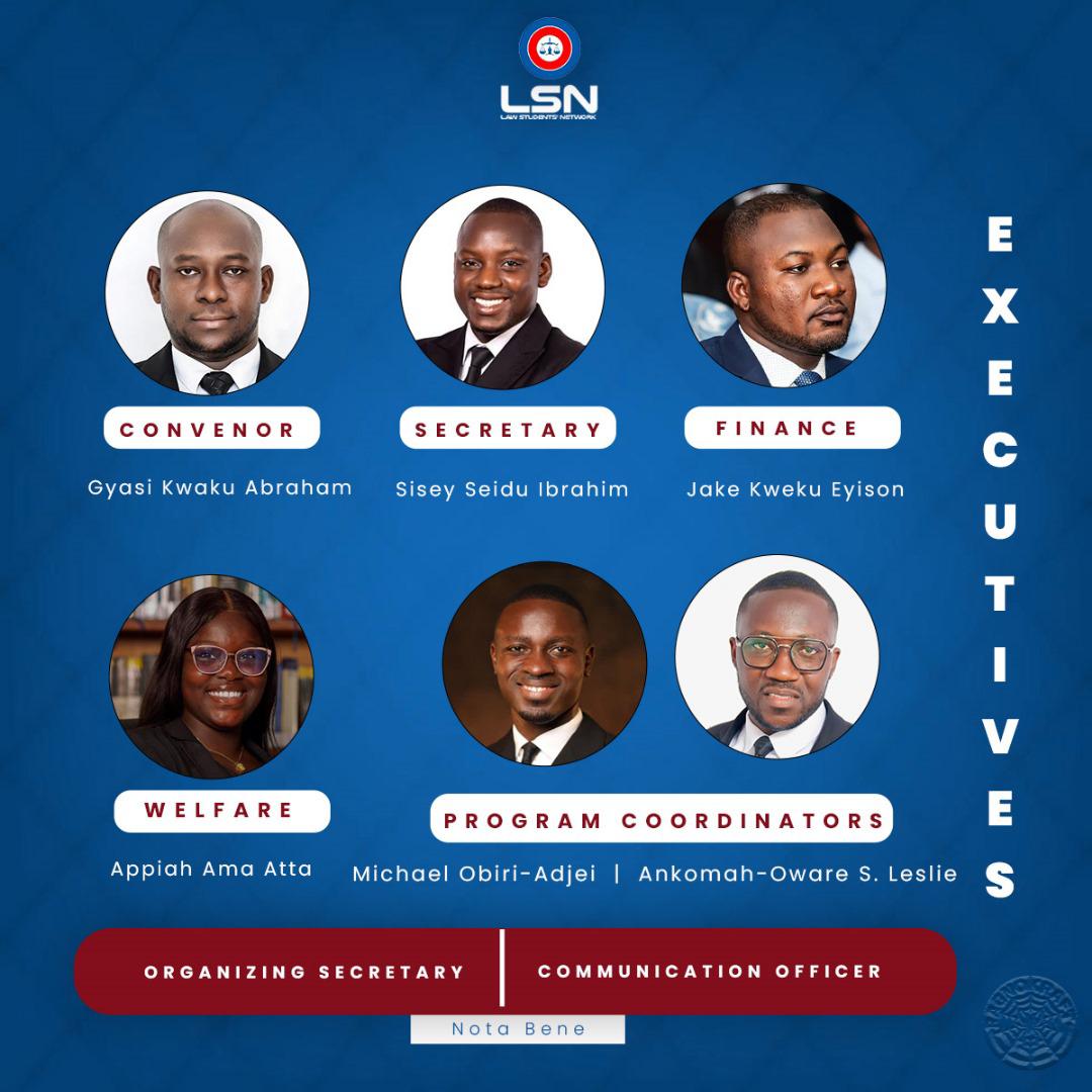 Student Leadership: Law Students’ Network Holds Successful Elections ...