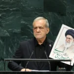 Iranian President Masoud Pezeshkian