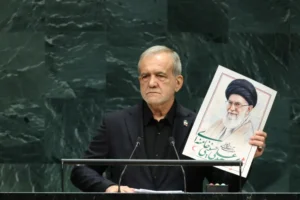 Iranian President Masoud Pezeshkian